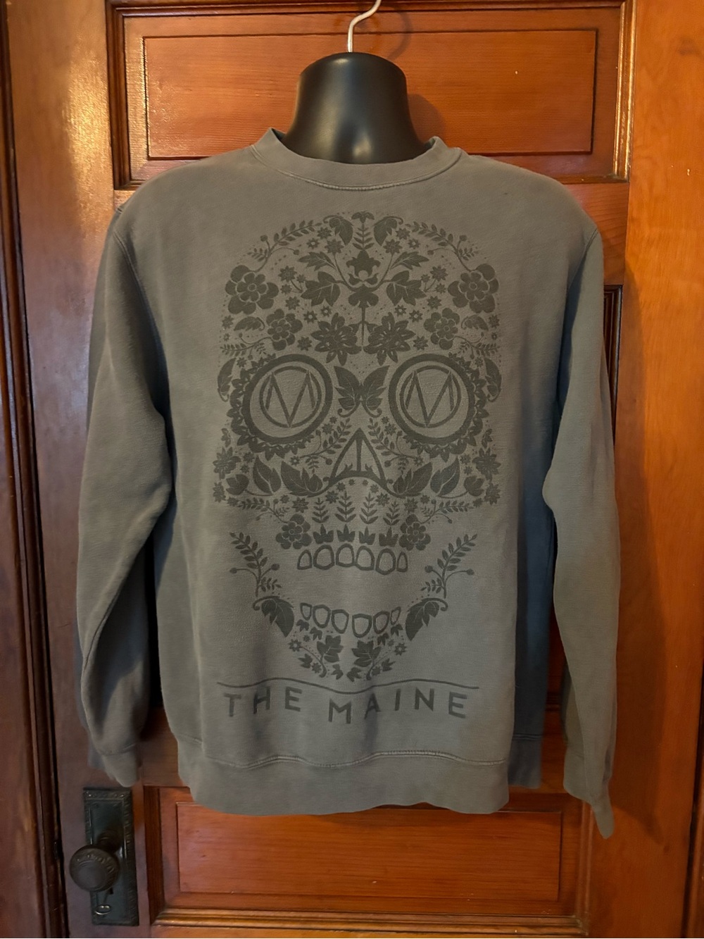 The Maine band Men's Gray Graphic Crewneck Sweatshirt